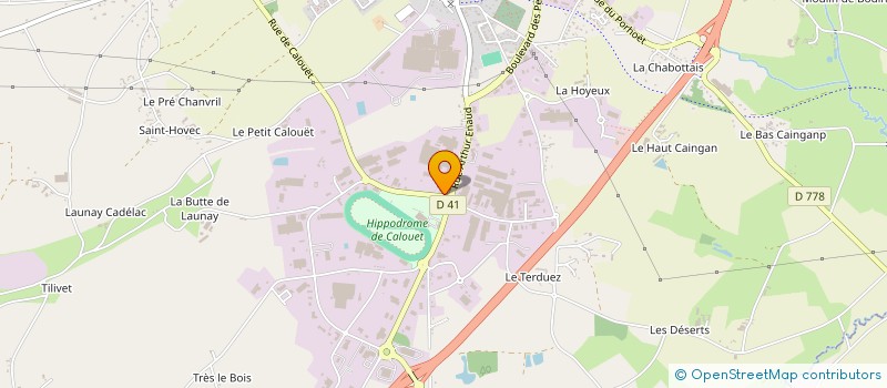 localisation de l'entreprise COMITE ENTREP ETS LOUIS DANO à LOUDEAC
