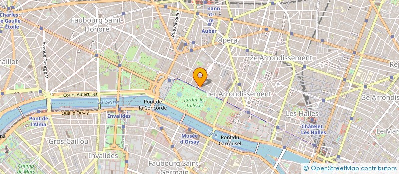 localisation de l'entreprise COMITE ENTREP SOC A SULKA CIE à PARIS