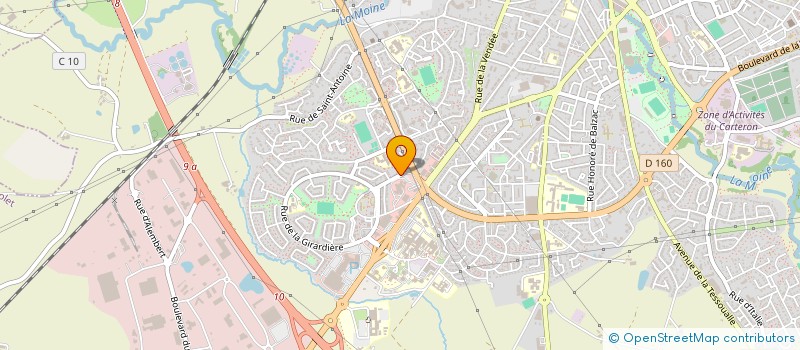 localisation de l'entreprise COMITE ENTREPRISE à CHOLET