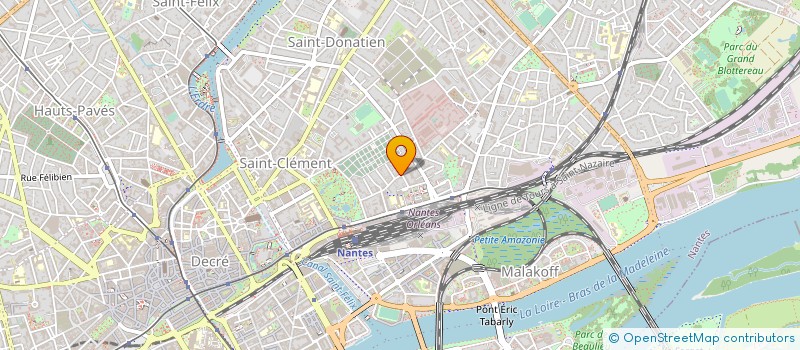 localisation de l'entreprise COMITE ENTREPRISE ACCOORD à NANTES