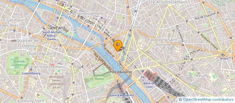 localisation de l'entreprise COMITE ENTREPRISE ANT  PARIS