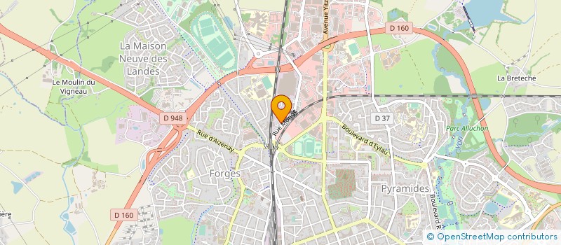 localisation de l'entreprise COMITE ENTREPRISE ATLANTIC INDUSTRIE à LA ROCHE-SUR-YON