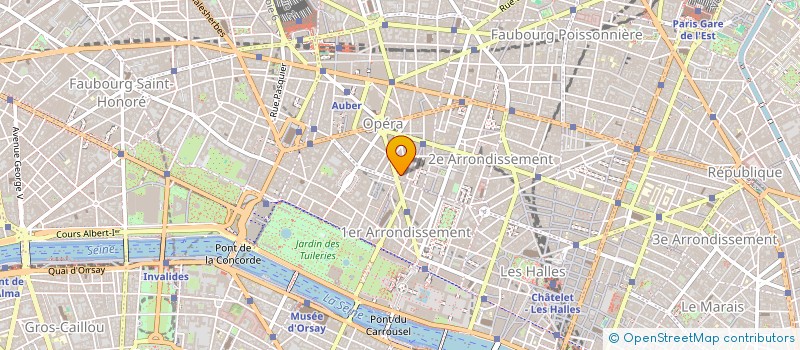 localisation de l'entreprise COMITE ENTREPRISE BANQ UNION EUROPEENNE à PARIS