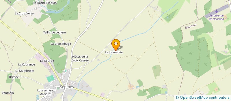 localisation de l'entreprise COMITE ENTREPRISE BASE INTERMARCHE  NOYANT DE TOURAINE