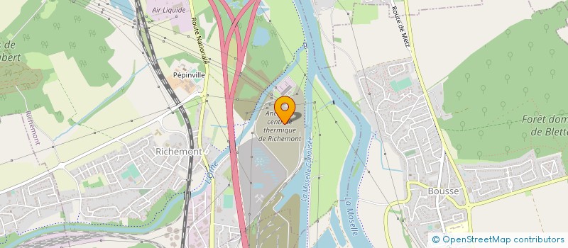 localisation de l'entreprise COMITE ENTREPRISE CENTR SIDER RICHEMONT à RICHEMONT