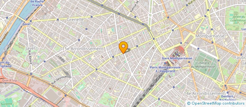 localisation de l'entreprise COMITE ENTREPRISE CONSTRUCTION TELEPHONE  PARIS