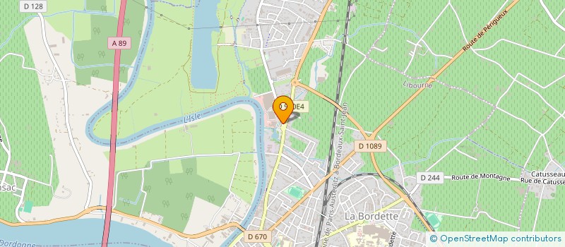 localisation de l'entreprise COMITE ENTREPRISE CRCAM LIBOURNE à LIBOURNE