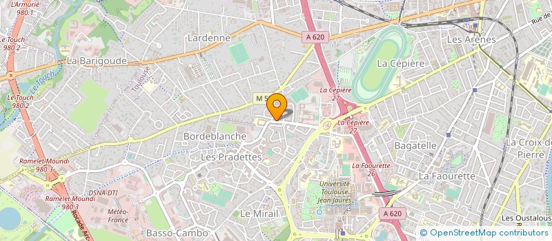 localisation de l'entreprise COMITE ENTREPRISE DEPECHE DU MIDI-COMIAG à TOULOUSE