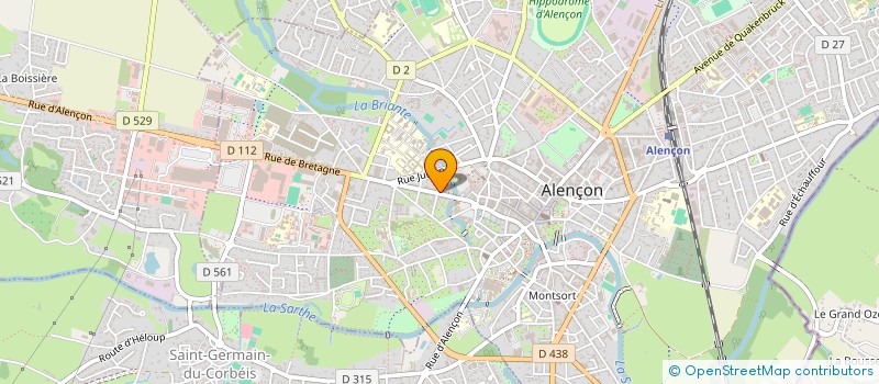 localisation de l'entreprise COMITE ENTREPRISE DU CREDIT AGRICOLE à ALENCON