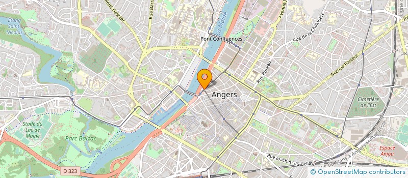 localisation de l'entreprise COMITE ENTREPRISE DU CREDIT MUTUEL à ANGERS