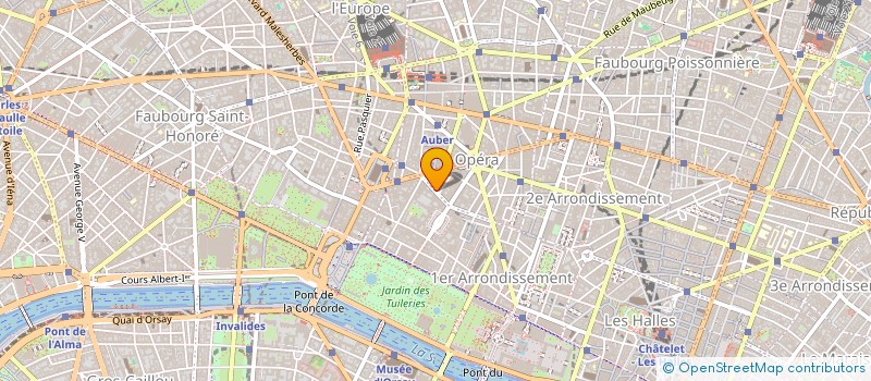 localisation de l'entreprise COMITE ENTREPRISE GECINA à PARIS