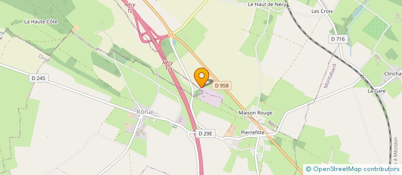 localisation de l'entreprise COMITE ENTREPRISE HELLER à TRUN