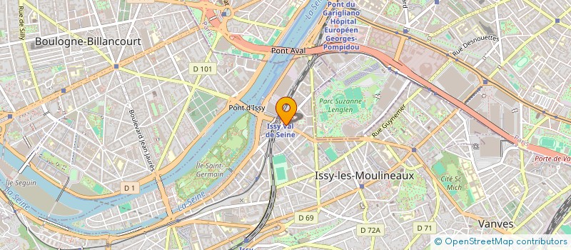 localisation de l'entreprise COMITE ENTREPRISE HENKEL-ECOLAB à ISSY-LES-MOULINEAUX