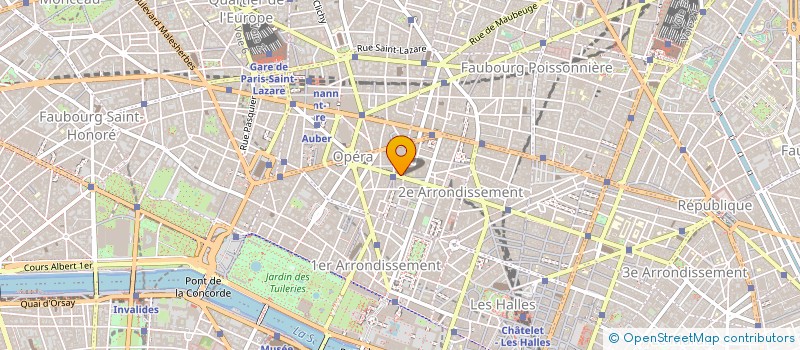 localisation de l'entreprise COMITE ENTREPRISE INVESTIR PUBLICATIONS à PARIS