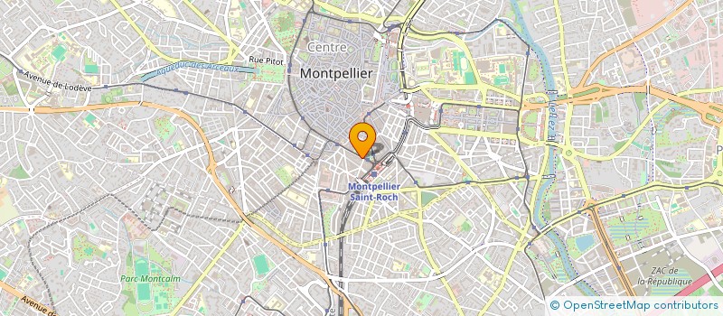 localisation de l'entreprise COMITE ENTREPRISE REGIE DES MAISONS POUR TOUS à MONTPELLIER