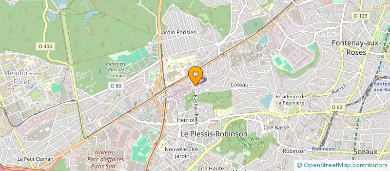 localisation de l'entreprise COMITE ENTREPRISE SCHLUMBERGER à CLAMART