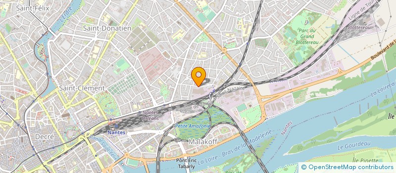localisation de l'entreprise COMITE ENTREPRISE SEMITAN à NANTES