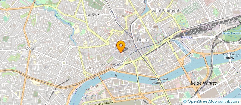 localisation de l'entreprise COMITE ENTREPRISE SERPO à NANTES