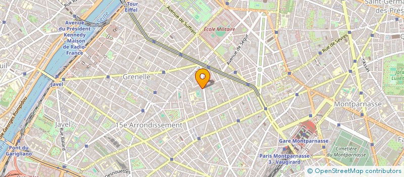 localisation de l'entreprise COMITE ENTREPRISE SONACOTRA  PARIS