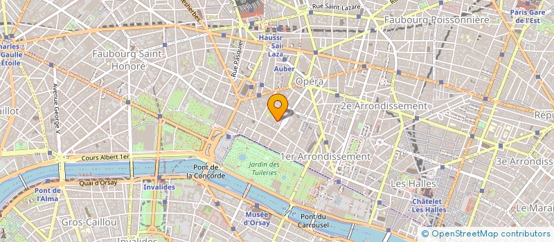 localisation de l'entreprise COMITE ENTREPRISE UNION VIE à PARIS