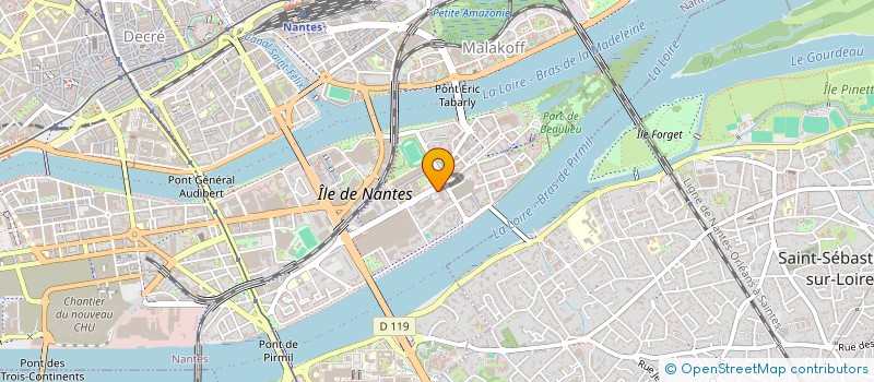 localisation de l'entreprise COMITE ENTREPRISE URSSAF LOIRE ATLANTIQ à NANTES