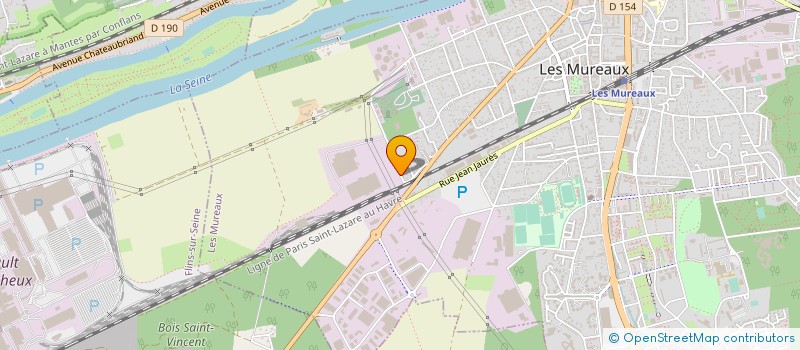 localisation de l'entreprise COMITE ENTREPRISE VOLVO FRANCE à MUREAUX (LES)