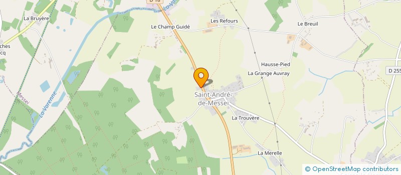 localisation de l'entreprise COMITE ETAB FAURECIA SYSTEME ECHAPPEMENT à MESSEI