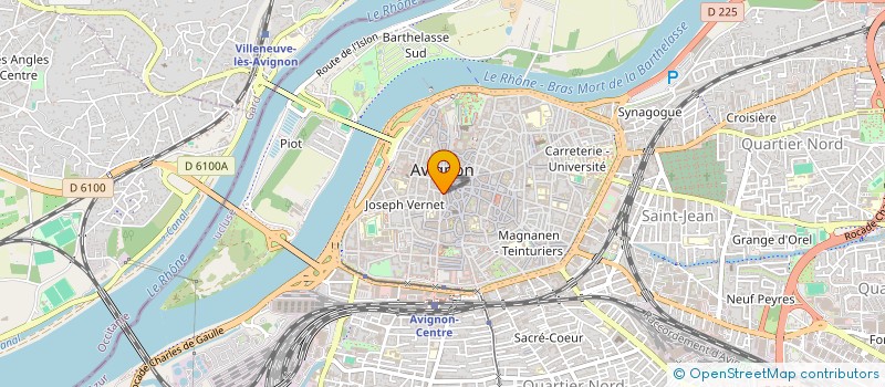 localisation de l'entreprise COMITE ETABL SOC LYONNAISE DE BANQUE à AVIGNON