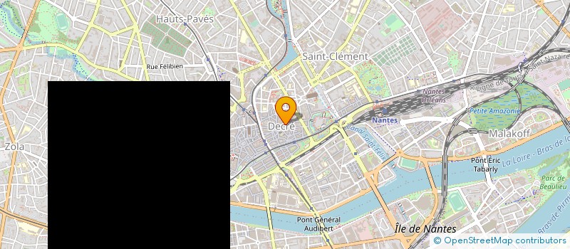localisation de l'entreprise COMITE ETABLIS DECRE NOUVELLES GALERIES à NANTES