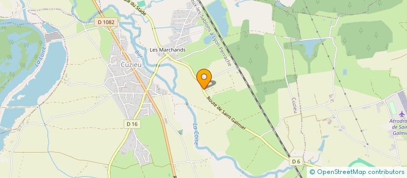 localisation de l'entreprise COMITE ETABLISSEM SAEME SOURCE BADOIT  SAINT-GALMIER