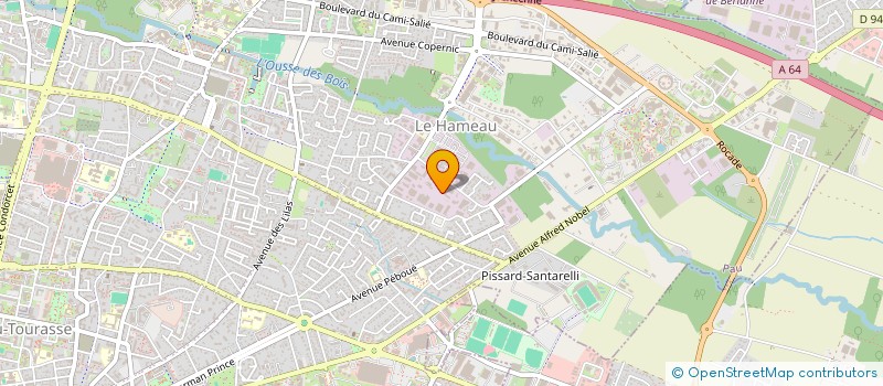 localisation de l'entreprise COMITE ETABLISSEMENT CEGELEC à PAU