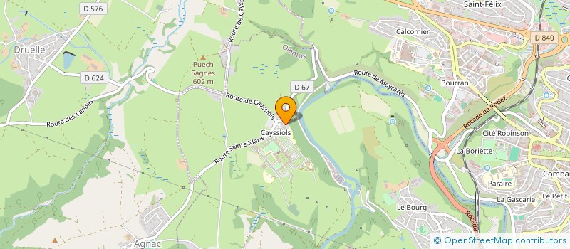 localisation de l'entreprise COMITE ETABLISSEMENT CHS STE MARIE  OLEMPS