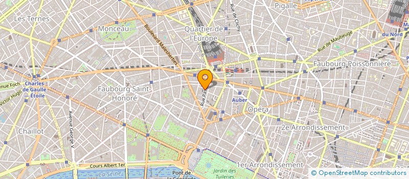 localisation de l'entreprise COMITE ETABLISSEMENT CIE GENERALE EAUX  PARIS