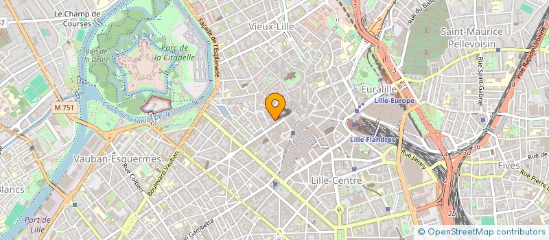 localisation de l'entreprise COMITE ETABLISSEMENT DU CREDIT LYONNAIS à LILLE