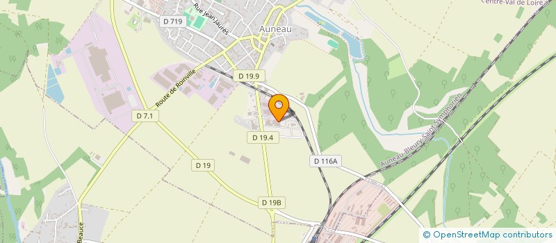localisation de l'entreprise COMITE ETABLISSEMENT ETHNOR à AUNEAU-BLEURY-SAINT-SYMPHORIEN