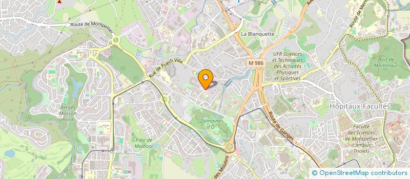 localisation de l'entreprise COMITE ETABLISSEMENT FRANCETELECOM LANGUEDOC ROUSSILLON à MONTPELLIER