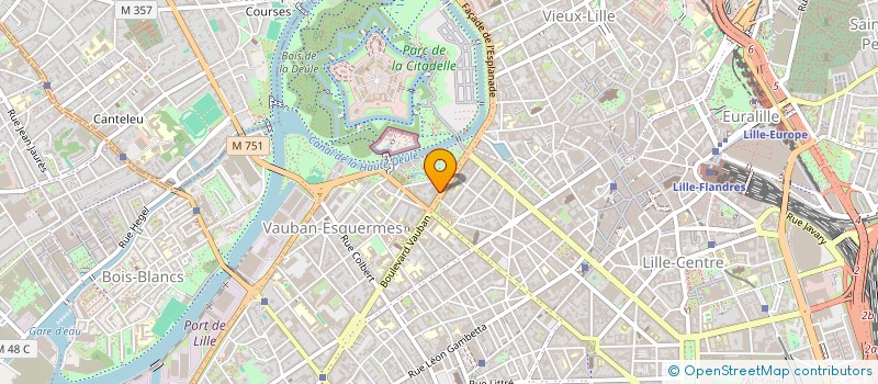 localisation de l'entreprise COMITE ETABLISSEMENT HUMANIS NORD à LILLE