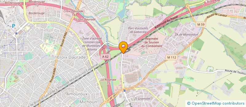 localisation de l'entreprise COMITE ETABLISSEMENT MAMMOUTH SDF  TOULOUSE