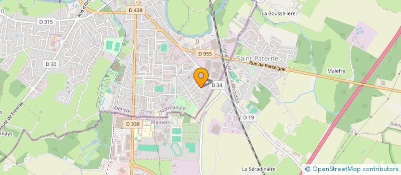 localisation de l'entreprise COMITE ETABLISSEMENT MOULINEX à ALENCON