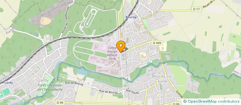 localisation de l'entreprise COMITE ETABLISSEMENT RENAULT RUEIL-LARDY à LARDY
