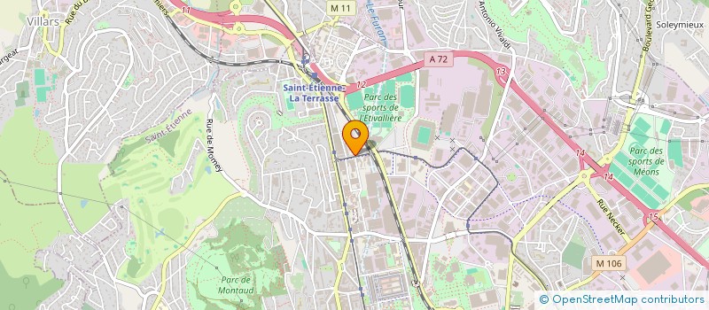 localisation de l'entreprise COMITE ETABLISSEMENT RENAULT ST ETIENNE à SAINT-ETIENNE
