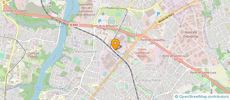 localisation de l'entreprise COMITE ETABLISSEMENT SAUNIER DUVAL à NANTES