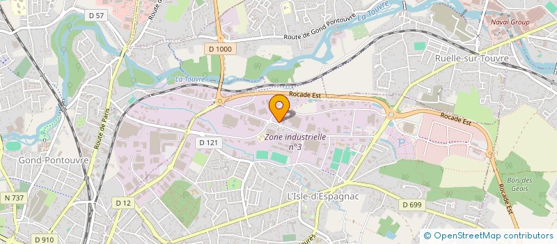 localisation de l'entreprise COMITE ETABLISSEMENT SCHNEIDER ELECTRIC à L'ISLE-D'ESPAGNAC