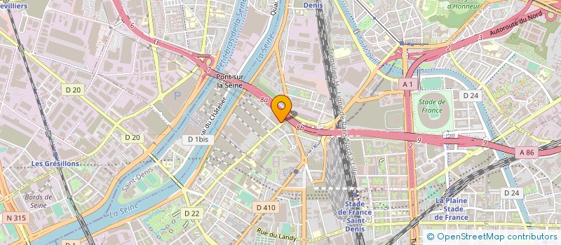 localisation de l'entreprise COMITE ETABLISSEMENT SHELL FRANCAISE à SAINT-DENIS