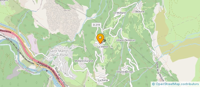 localisation de l'entreprise COMITE ETABLISSEMENT USINES PREMONT à ORELLE