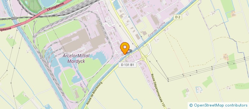 localisation de l'entreprise COMITE ETABLISSEMENT USINOR  GRANDE-SYNTHE