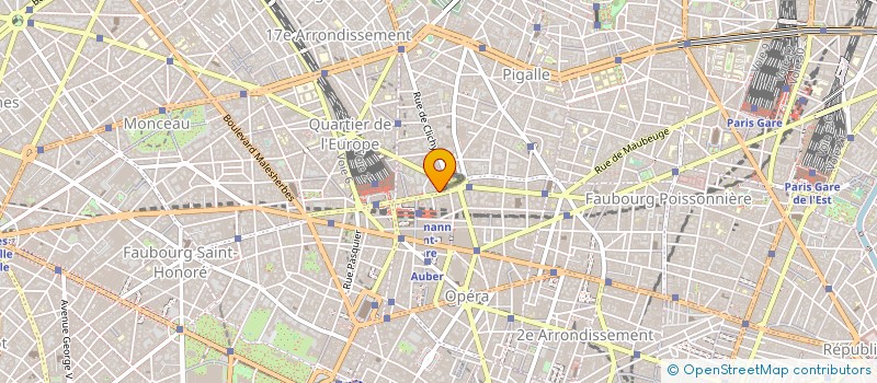 localisation de l'entreprise COMITE ETS BANQUE FRANCAISE COMMERCIALE  PARIS