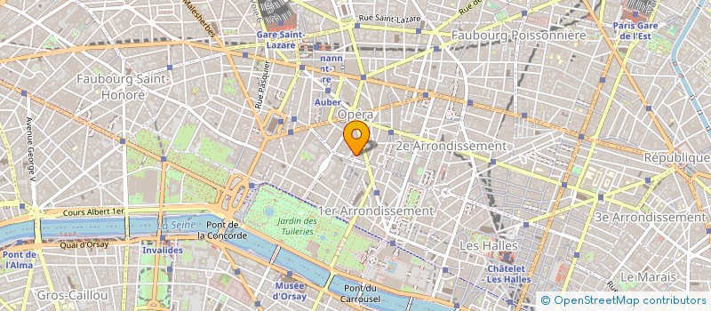 localisation de l'entreprise COMITE ETS BANQUE PARIBAS à PARIS