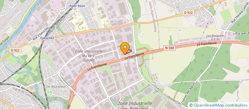 localisation de l'entreprise COMITE ETS DE RENAULT AUTOMATION  SAINT-OUEN-L'AUMONE