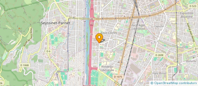 localisation de l'entreprise COMITE ETS ENTRE EUROTUNGSTENE à GRENOBLE